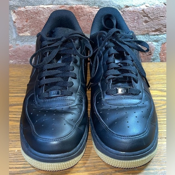 Nike Air Force 1 Low Black Gum DZ4404-001 Men's Size 10.5 - Picture 5 of 10